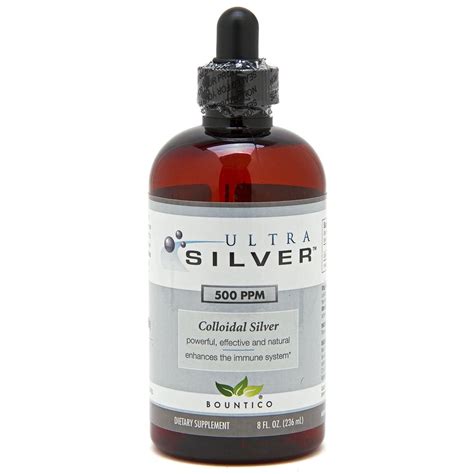 Buy Ultra Silver Colloidal Silver 500 Ppm 8 Oz Online At Low Prices