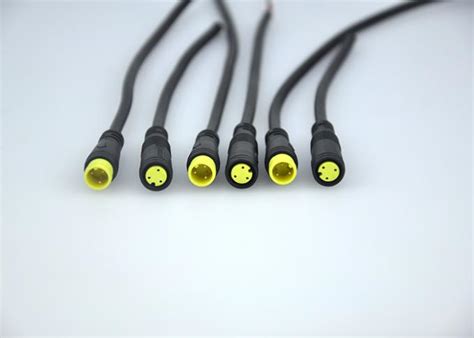 Small Size Ip65 Electric Bike Connectors Male Female 2pin Waterproof