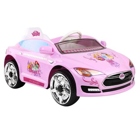 Disney Princess Ride On Car Pink
