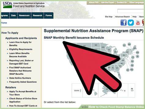 Checking your food assistance or cash account balances at an atm or pos machine. How to Check Food Stamp Balance Online: 11 Steps (with ...