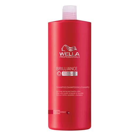 10 best purple shampoos to neutralise brassy tones in blonde hair. Brilliance Shampoo for Fine /Normal Colored Hair - Wella ...