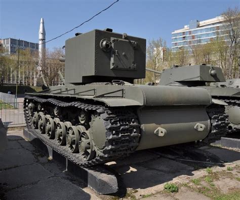 Soviet Heavy Tank Kv 2 Moscow