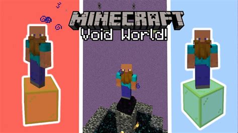 Minecraft Bedrock Void World All Dimensions Free World Download