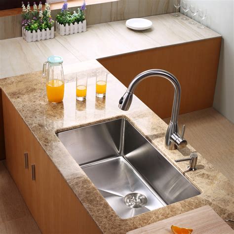 Kraus Khu100 30 Kpf2130 Sd20 30 Inch Undermount Sink And Faucet Combo