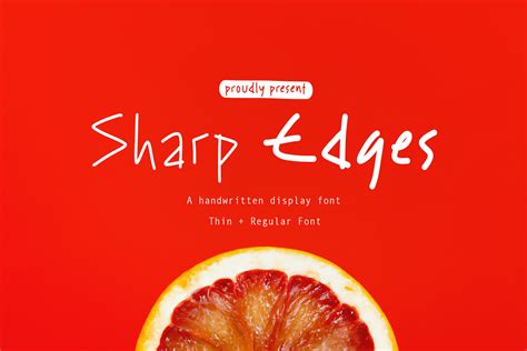 Sharp Edges Font By Tera Asset Garage · Creative Fabrica