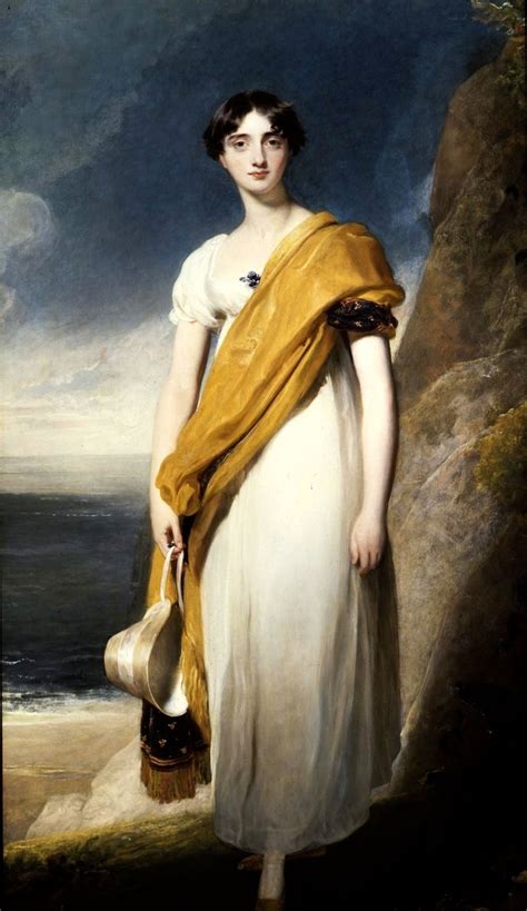 1820s Portrait Of Lady Maria Anne Oglander 1785 1855 By Sir Thomas