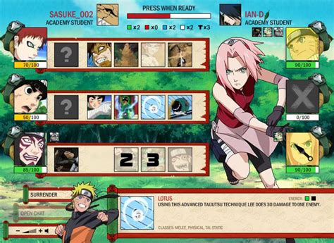 Naruto Arena — дата выхода системные требования и обзор игры Naruto