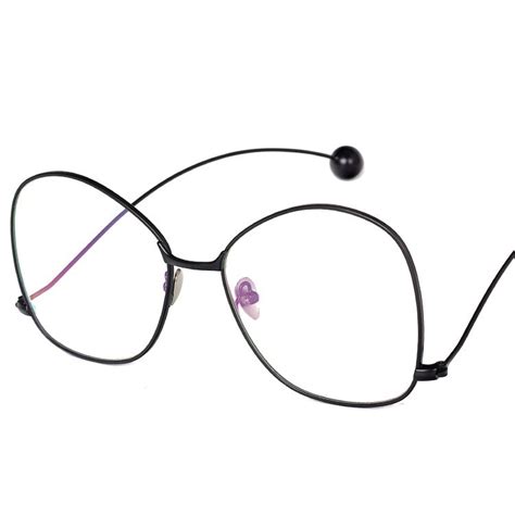 2018 fashion metal optical glasses frame brand myopic eyeglasses women eyewear frames retro