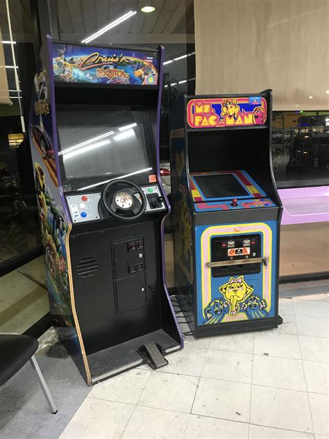 Old Arcade Games In The Laundromat Nostalgia
