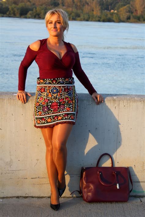 Fabulous Dressed Blogger Woman Monika From Poland