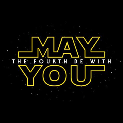May The Fourth Be With You Neatoshop Star Wars Birthday Star Wars Party Star Wars Poster