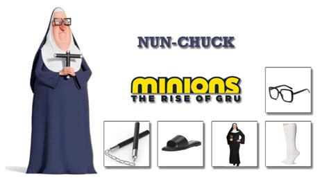 Nun Chuck Costume From Minions The Rise Of Gru Minions Chucks Gru