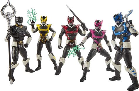 Power Rangers Hasbro Lightning Collection In Space Psycho Rangers Set
