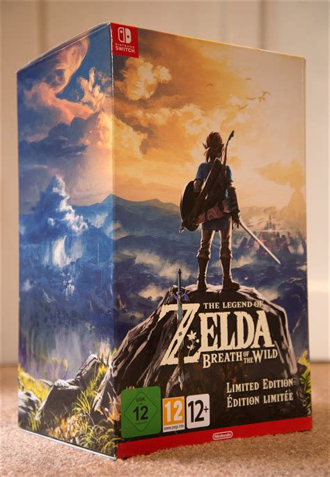 The Legend Of Zelda Breath Of The Wild Limited Edition Video Game Shelf