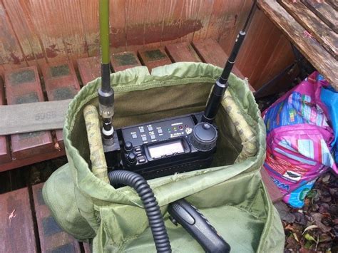 Ft 857 Portable Manpack In 2022 Ham Radio Mobile Ham Radio Ham