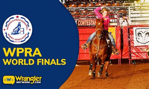 Wrangler Network Livestreaming Wpra World Finals 2018 Cowboy