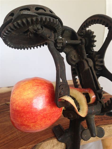 Antique 1880s Cast Iron Apple Peeler Reading Hardware Co Etsy