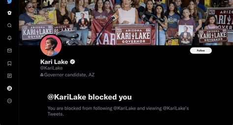 Blocked By Kari Lake Support Group S On Twitter Rt Goosegivens No Doubt