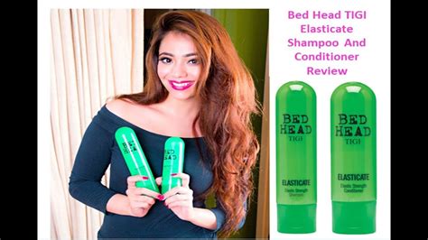 Bed Head TIGI S Elasticate Shampoo And Conditioner Review YouTube