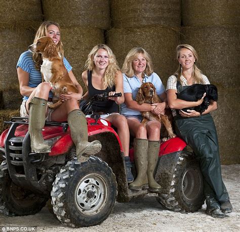 Land Girls Mother And Three Daughters Take The Reins At £1million Farm