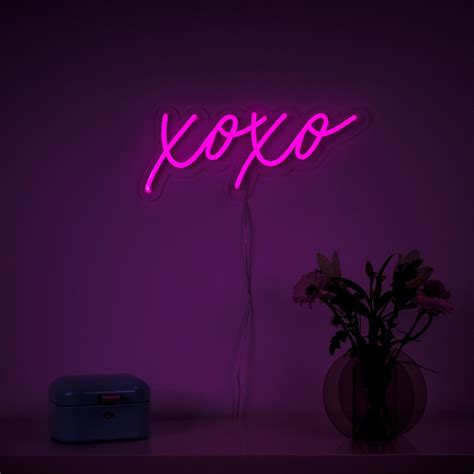 Xoxo Led Neon Sign Noalux Led Neon Signs ⚡handmade With Love