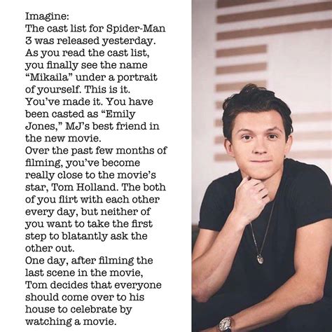 Pin By Tina Blake On Avrey And Tom Tom Holland Imagines Tom Holland Text Imagines