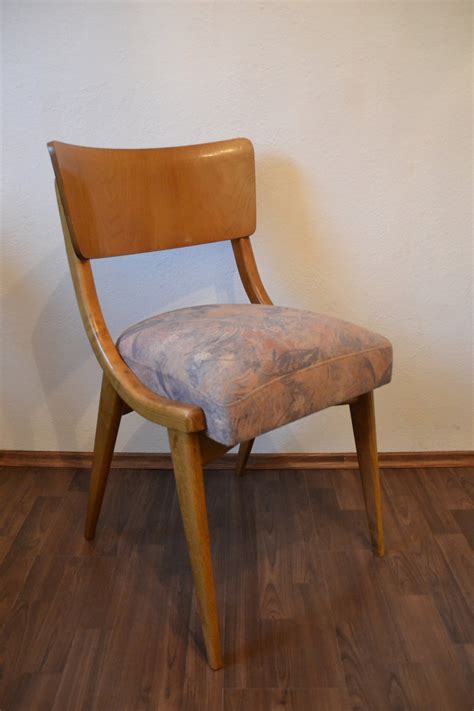Retro Wooden Dining Chair Scandinavian Style Made In Etsy