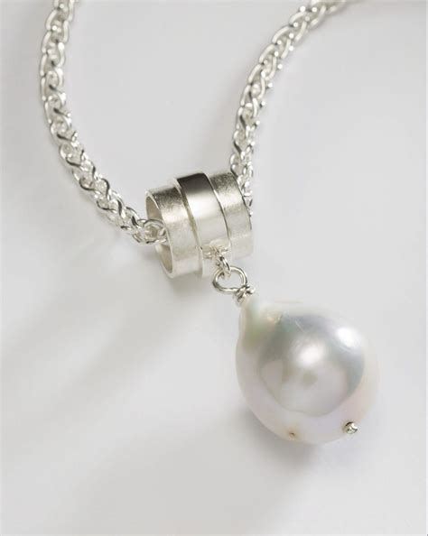 Large Baroque Pearl Pendant Yvonne Ross