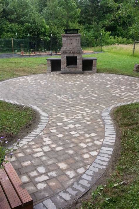 Chehalis Outdoor Fire Pit Matching Paver Patio Ajb