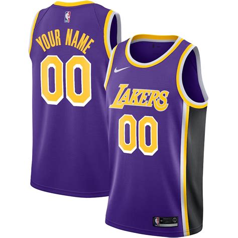 Did you scroll all this way to get facts about los angeles lakers jersey? Nike Los Angeles Lakers Purple Custom Swingman Jersey - Statement Edition
