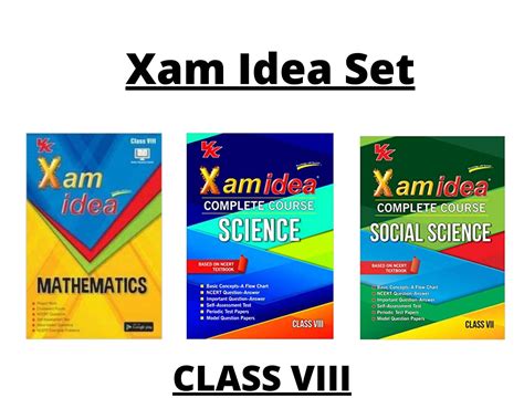 Xam Idea Set Of 3 Books Class 8 Second Hand Books Snatch Books