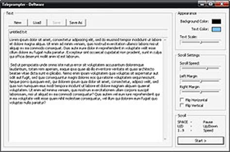 Quickprompt is a simple teleprompter software for windows that was designed to meet daily set requirements. Free Windows Teleprompter Software