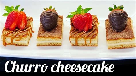Churro Cheesecake Youtube In 2022 Churro Cheesecake Churros