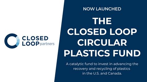 Closed Loop Partners Launches Multi Million Dollar Circular Plastics