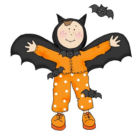 Free Dearie Dolls Digi Stamps: Halloween Bat Boy