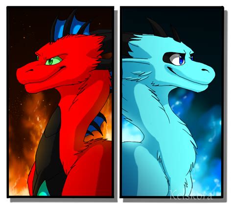 Fire And Ice By Kelskora On Deviantart