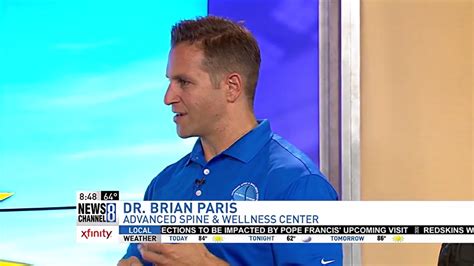 Dr Brian Paris Shows How To Wear A Backpack Advanced Wellness