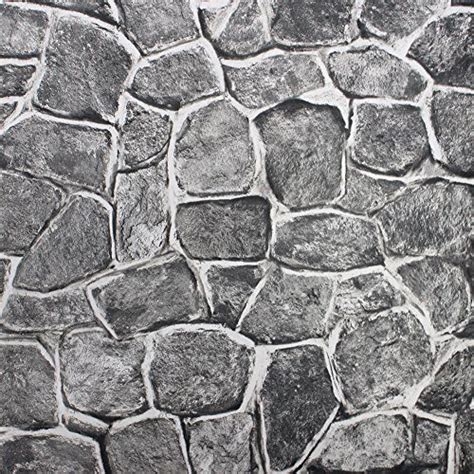 Haokhome 620394 Faux Rock Stone Peel And Stick Wallpaper