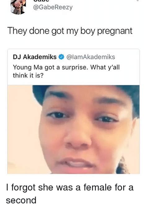 According to the shade room, the rumors were spawned from a 2019 interview between m.a and headkrack. They Done Got My Boy Pregnant DJ Akademiks Young Ma Got a ...