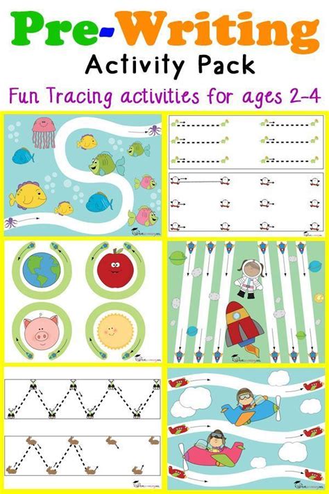 Get letters a to z, upper and lowercase, letter and cursive. Pre-Writing Tracing Pack for Toddlers | Preschool learning ...