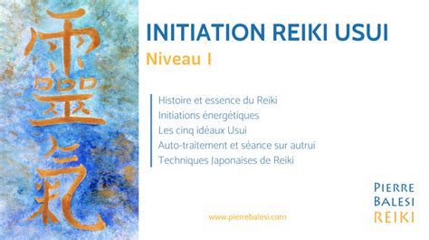 Tickets Initiation Reiki Usui Janvier 2021 Niveau 1 Billetweb