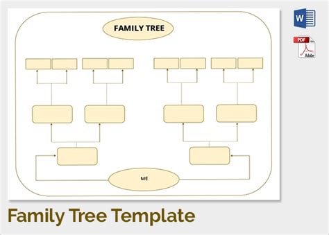 sample family tree chart templates   ms word excel