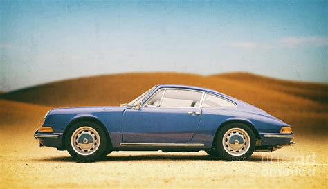 Porsche 911 Model In The Desert Photograph By Simon Bradfield