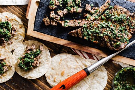 Take Your Tastebuds South Of The Border With Steak Tacos Seasoned With
