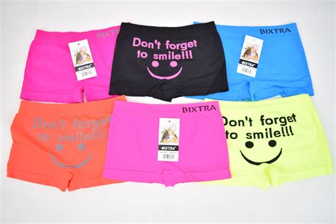 Achetez en toute sécurité et au meilleur prix sur ebay, la livraison est rapide. Caleçon Fille Motif Don't Forget To Smile (x18 ...