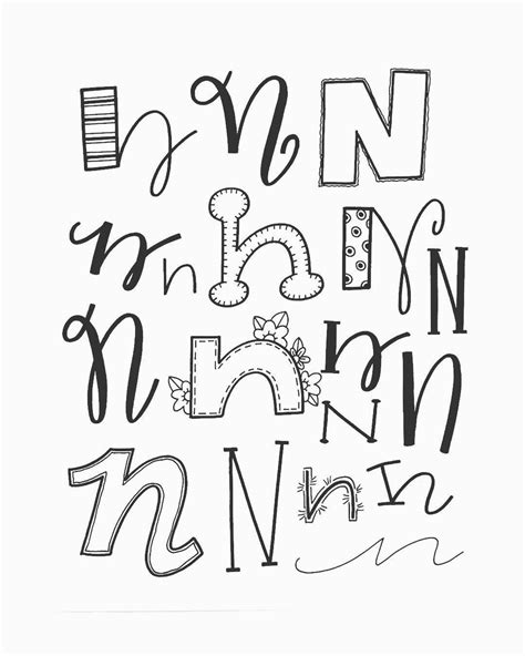 Doodle N Lettering Lettering Fonts Hand Lettering Fonts