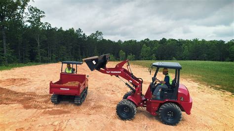 Lets Take A Look At Yanmars Compact Wheel Loader Lineup Now In Red