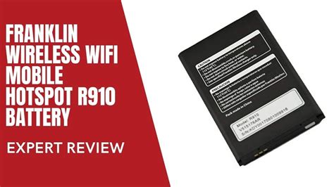 Franklin Wireless Wifi Mobile Hotspot R910 Battery Review Youtube