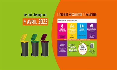 Collecte des déchets ce qui change au 4 avril 2022 Grand Orly Seine