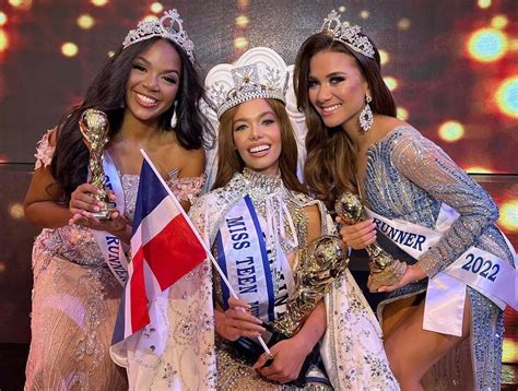 dominican republic won the miss teen mundial 2022 title — global beauties